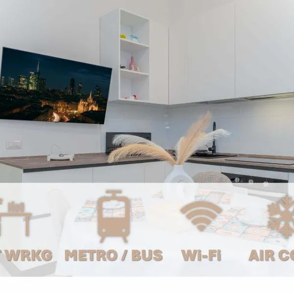Casa Raffaella Comfort e smart working vicino M3 e bus, Hotel in Mailand