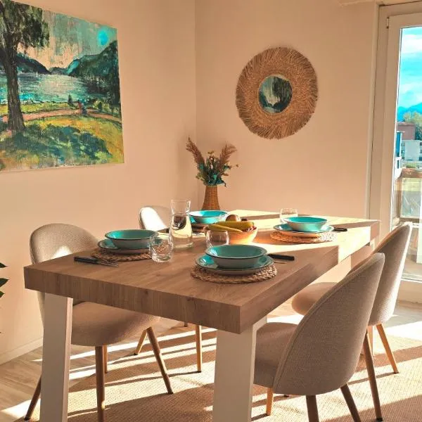 Oasis Apartment with Free parking, hotel in Lugano