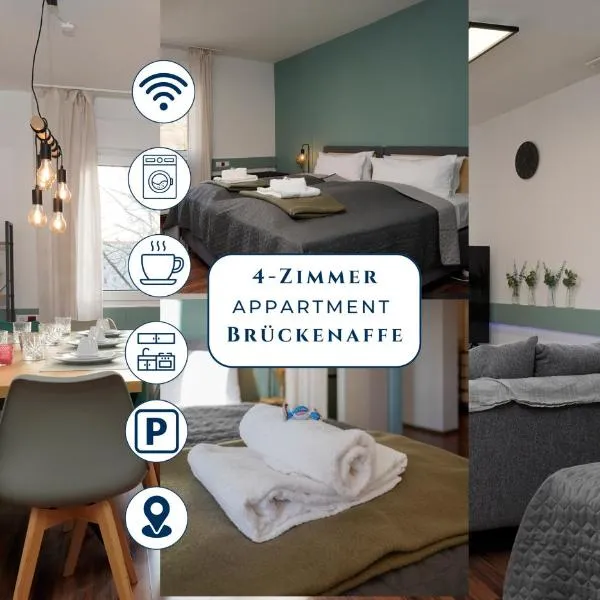 Große, gemütliche 4-Zimmer-Ferienwohnung mit guter Verkehrsanbindung im Süden von Heidelberg, Hotel in Heidelberg
