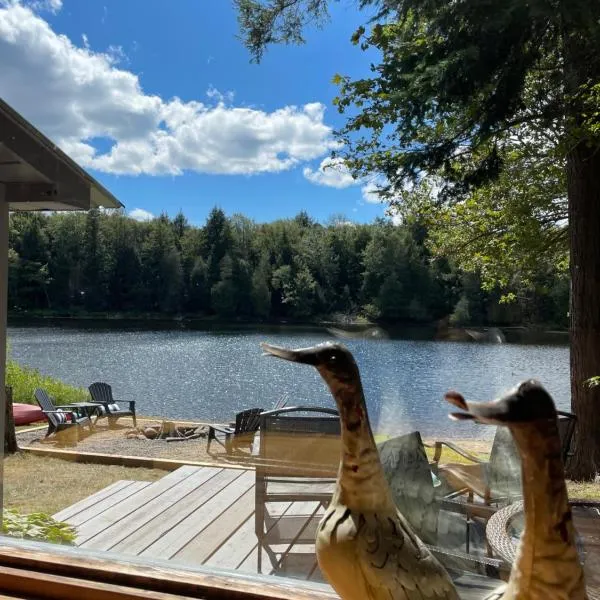 Algonquin Waterfront and Winter Paradise With Sunsets, hotel v mestu Algonquin Highlands