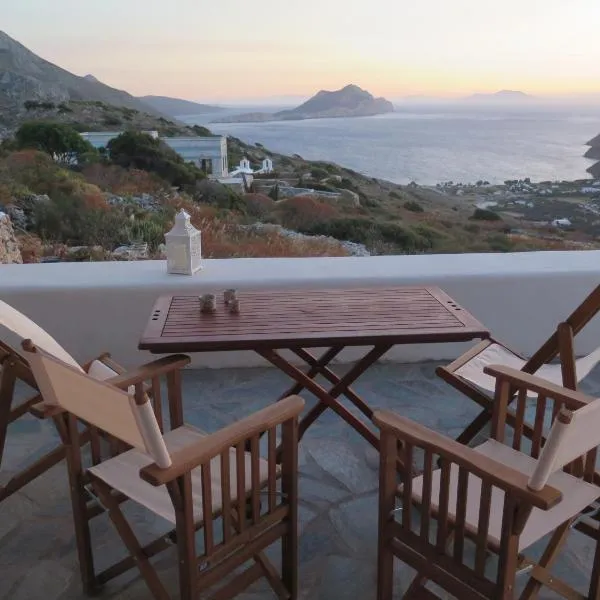 Kaminaki Amorgos, hotel Ormósz Ejáliszban