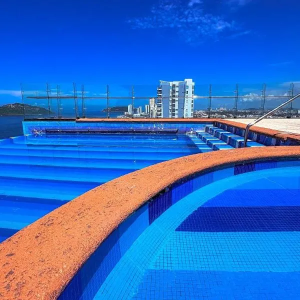 Torre Central 102: Malecón, Lujo y Vistas de ensueño., hotel en Mazatlán