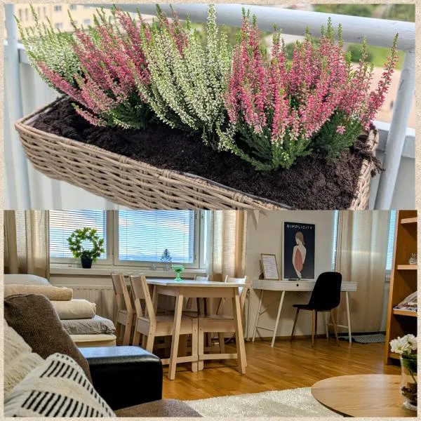 Beautiful apartment with seaview! Top 7th floor Free parking!, ξενοδοχείο σε Κέμι