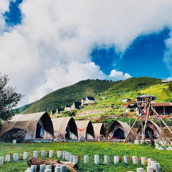 Bamboo Glamping Tà Xùa、Bắc Yênのホテル