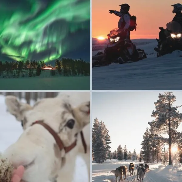 Kelo Resort - northern lights and wilderness adventures in Kittilä, hotel i Raattama