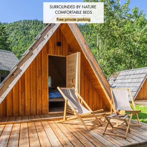 Glamping Radovna pr' Klemenak, hôtel à Zgornje Gorje