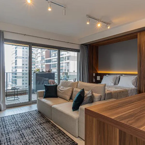 Signature Studio - Ar Condicionado, Wi-Fi e Academia no Habitarte, Hotel in São Paulo