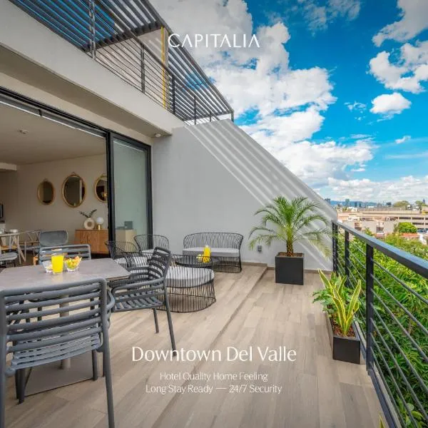 Capitalia Downtown Del Valle, отель в Мехико