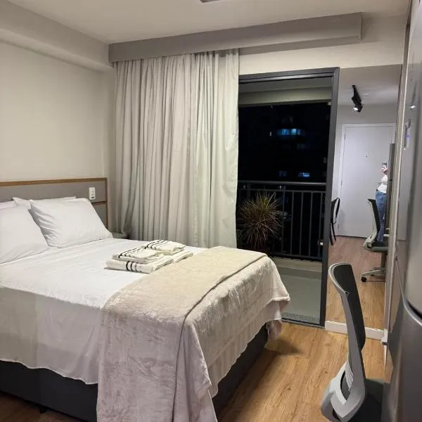 Apartamento Novo , Brooklin , 8 minutos Metro Campo Belo – hotel w São Paulo
