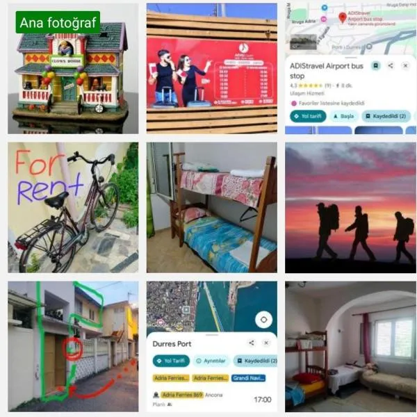 Backpackers La Casa De Payaso, Hotel in Durrës