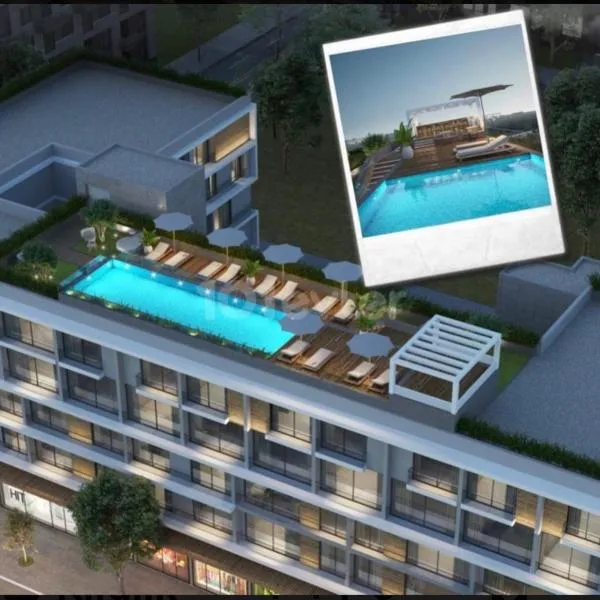 BluePalm residence with pool in Kyrenia center, hotel in Kyrenia