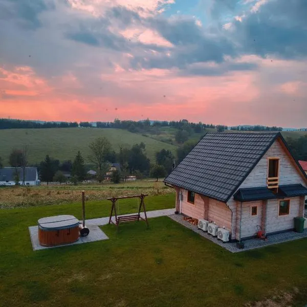 Noclegi Bieszczady, Domki na Bani, khách sạn ở Łukowe