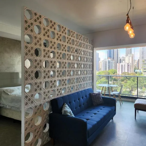 Apartamento Aconchegante Habitarte Verde, hotel v Sao Paulu