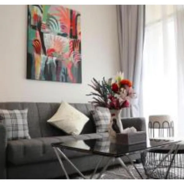 Chic 1BR Oasis - Modern City Haven, hotel v destinaci Abu Dhabi
