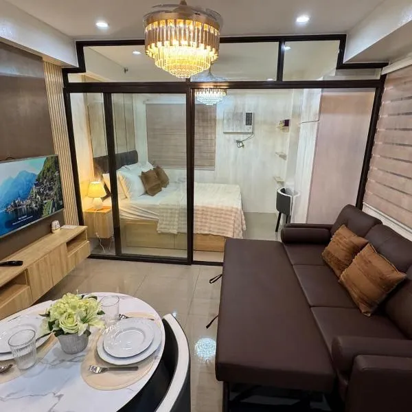 Sunny side Cityscape C2 RM 1716 Shore Residences by Prime Stay MOA, hotel v destinaci Manila