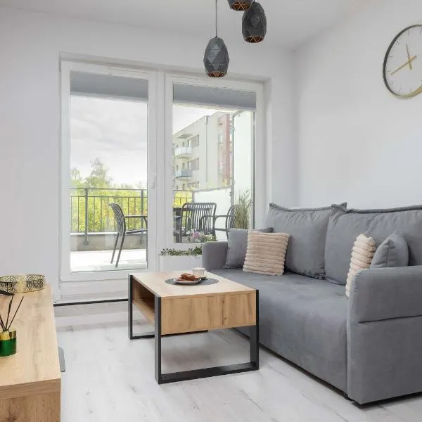 Nowe Sady Stylish Apartment Close to Łódź Airport by Noclegi Renters, hótel í Łódź