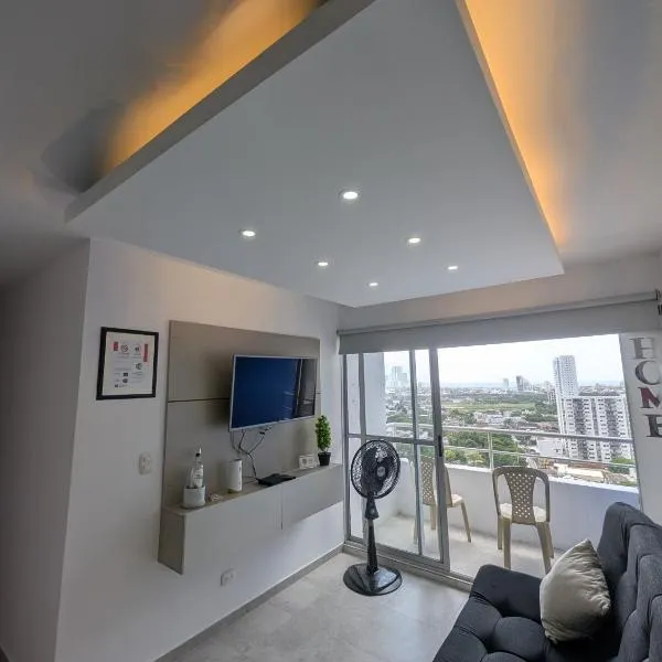 Apartamento amoblado en Cartagena cerca a la playa, hotel in Cartagena de Indias