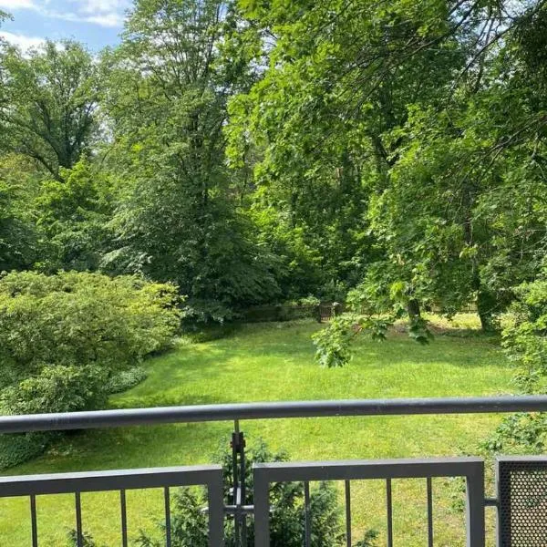 Helle Wohnung am Waldpark, Hotel in Dresden