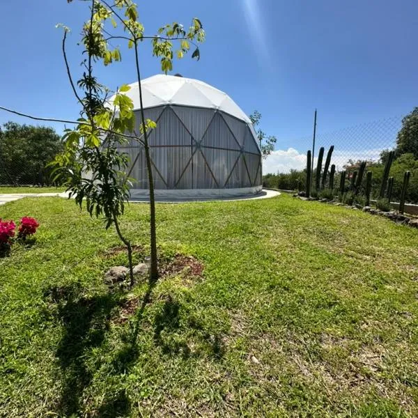 Aldea Hualtepec Glamping, hotel en Huichapan