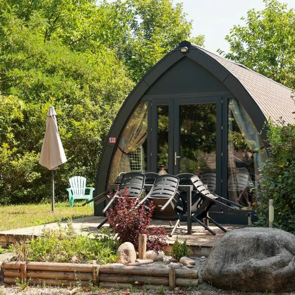 Camping le Pré Morjal, hotel em Ispagnac