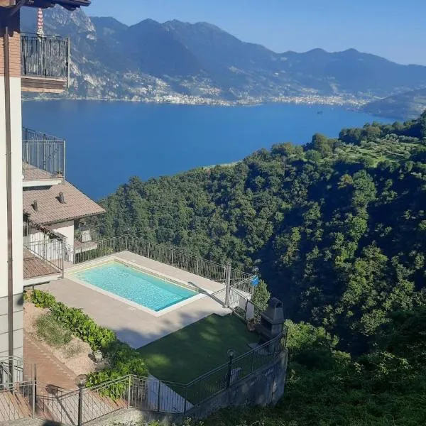 Il Giardino vista lago, hôtel à Fonteno