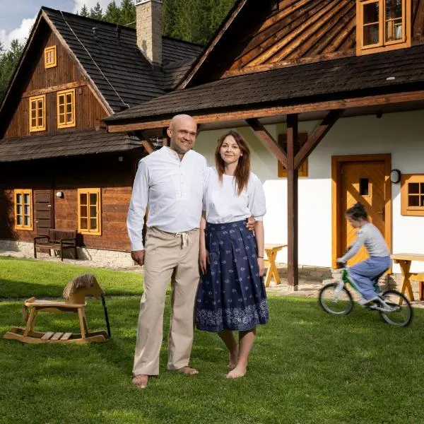 Na mú dušu - Valašské chalupy na Kyčerce, hotell sihtkohas Velké Karlovice