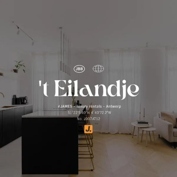 JAMES AT12 - stunning luxury apartment downtown Antwerp, hotel din Anvers