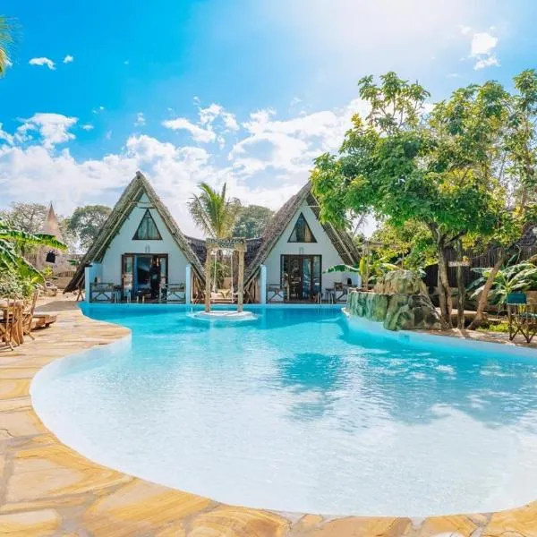 Baobab Africa Lodge Zanzibar, hotel v destinaci Mtende