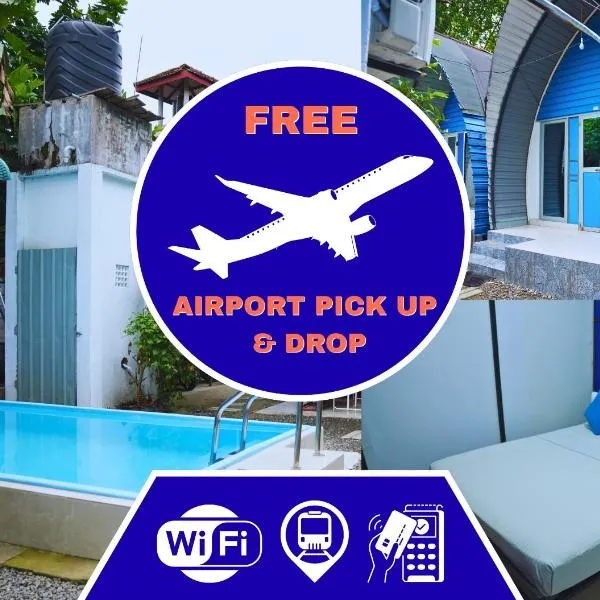 A4 Hostel Colombo Airport - ECO LODGE, by A4 Transit Hub，位于卡图纳耶克的酒店