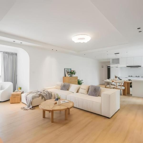 Eastern Hub - Zhongshan Park Branch Designer Boutique Home Warm two bedrooms with underfloor heating, Szanghaj