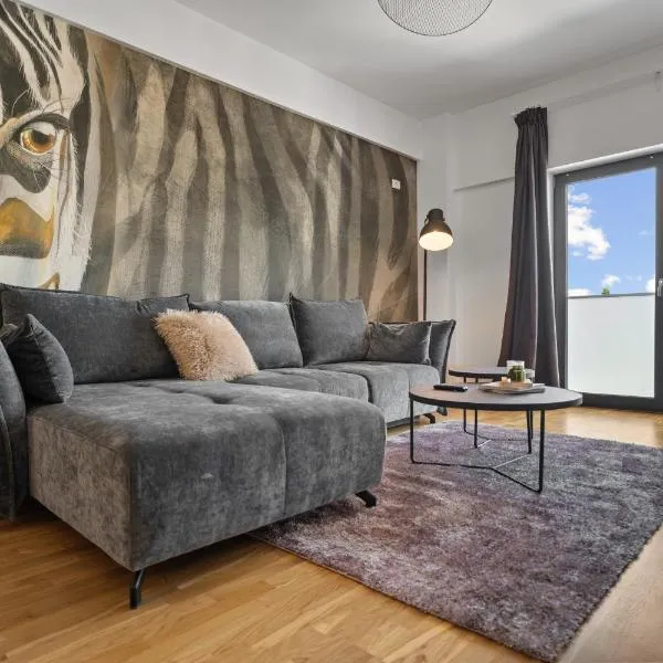Designer Flat North & Parking, hotel din Voluntari