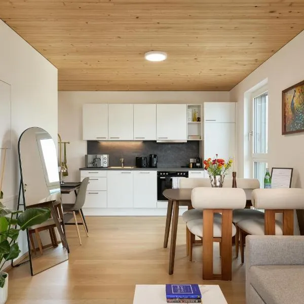 VORALIVING - Modernes Neubau Apartment Toplage - Business & Urlaub - WLAN, 24 7 Check-in, ξενοδοχείο σε Dornbirn