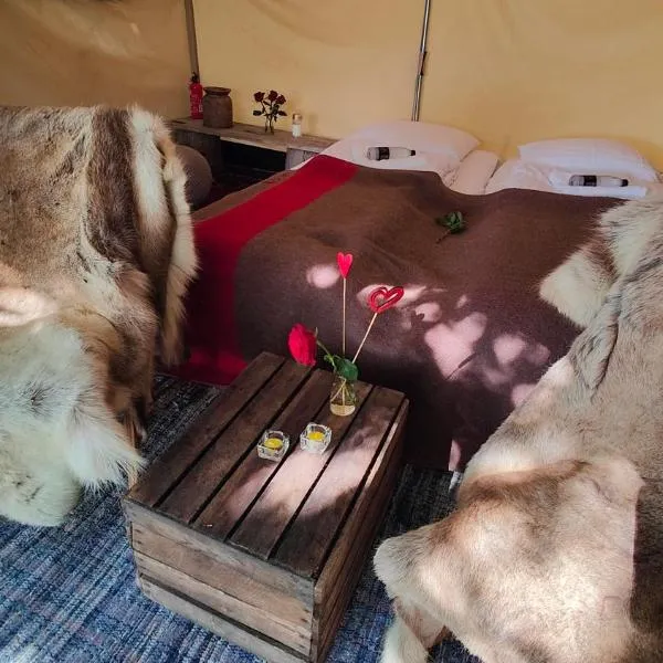 Naturlig på Korsgården Glamping, hotel i Nysted