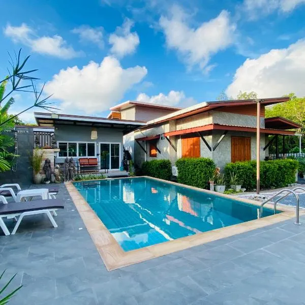 Thawat Villa Boutique Resort, hotell i Koh Lanta