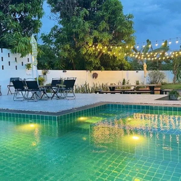 Vela Pool Villa Hatyai, ξενοδοχείο σε Sathani Khlong Rian
