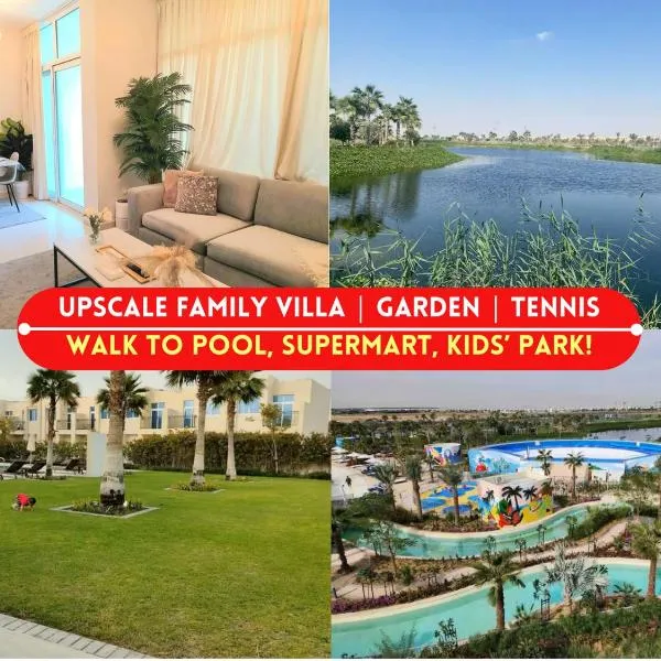 Chic 3br Villa Victoria, Kids Fun, Waterpark! Safe, hotel in Dubai