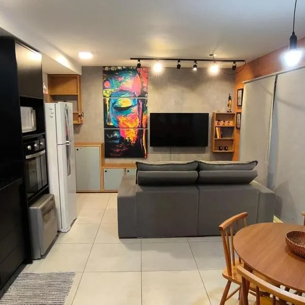 Viesnīca Apartamento 2 quartos Blumenau a 10 minutos da Vila Germânica pilsētā Blumenava