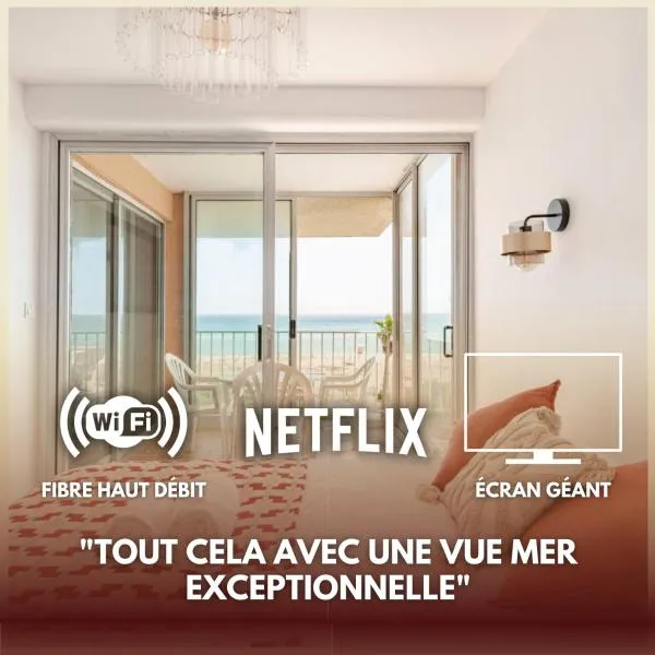 Maison Lydia, Climatisation, BBQ & Plage 2 min à pied, hotel en Le Barcarès