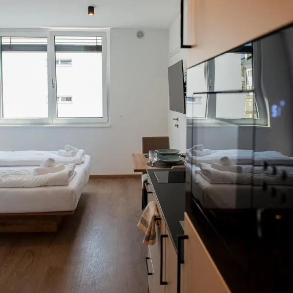 myQuartier Urban Residences digital self check in – hotel w mieście Innsbruck