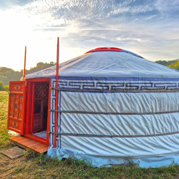 Yourte Mongole traditionnelle，位于Saint-Pé-de-Bigorre的酒店