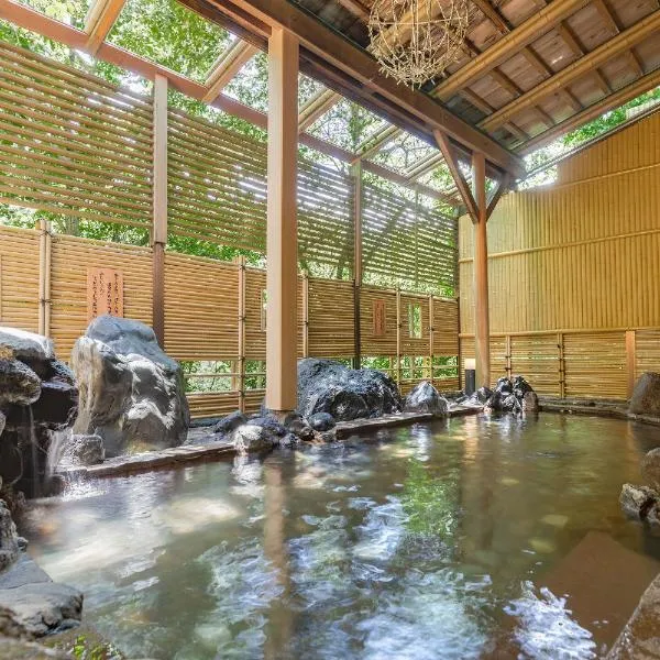 Ooedo Onsen Monogatari Yamanaka Saichoraku, hotel in Kaga