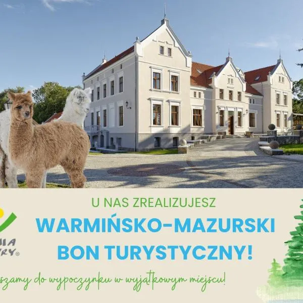Palac Mortegi Hotel & SPA- Restauracja Szlachecka, SPA, Basen, Sauny, Jazda Konna, Mini Zoo- Luksus, Relaks i Przyroda w jednym! REALIZUJEMY MAZURSKI BON TURYSTYCZNY!!!, khách sạn ở Lubawa