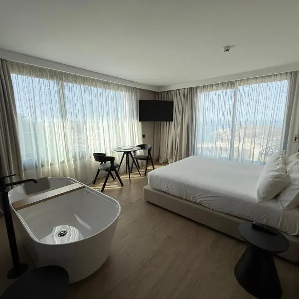 Hotel Delfin Azul, hotel in A Lanzada