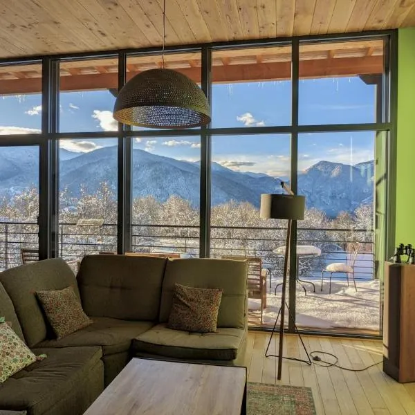 Balcons de Sorgeat - Chambres d'hôtes - Ecolodge en montagne, hotel in Sorgeat