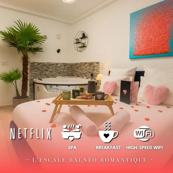 L'Escale Balnéo'Romantique - Loveroom - Jacuzzi & Petit déjeuner, ξενοδοχείο σε Villiers-sur-Marne