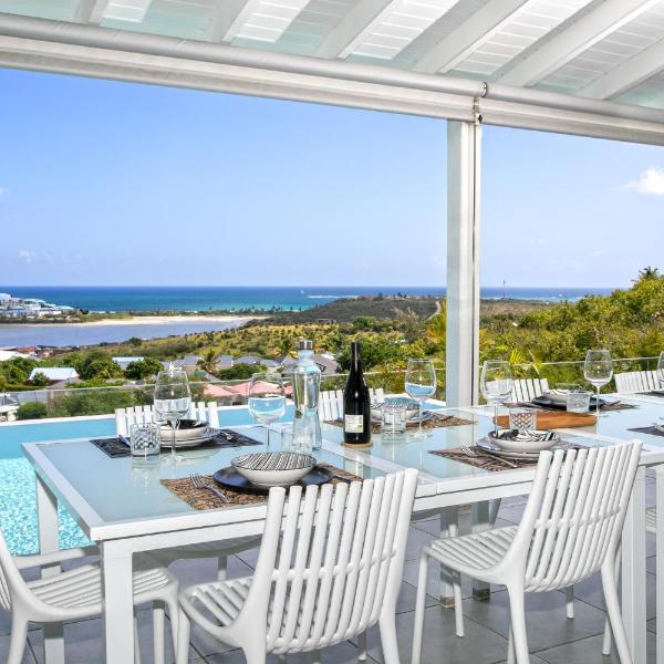 NEW Villa de prestige vue sur l'océan 4ch 4sdb, Saint Martin