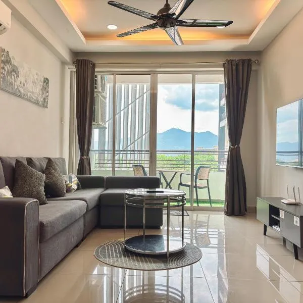 Majestic Condo Ipoh Central by PLY Home, hotell sihtkohas Ipoh