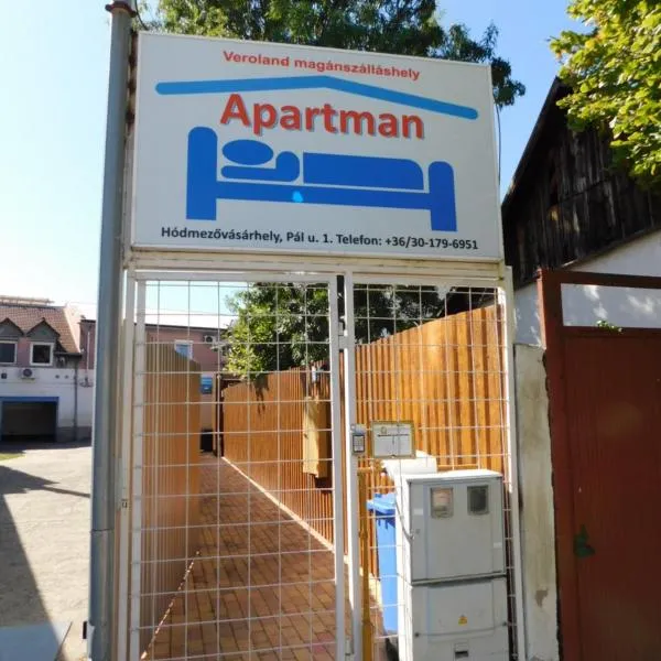 Veroland Magánszálláshely, hôtel à Hódmezővásárhely