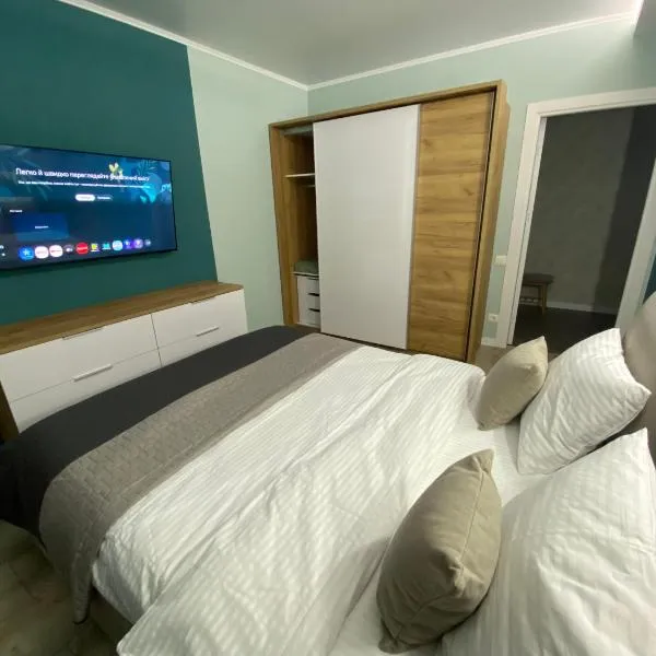 Cappuccino Apartment in new building, Hotel in Schytomyr