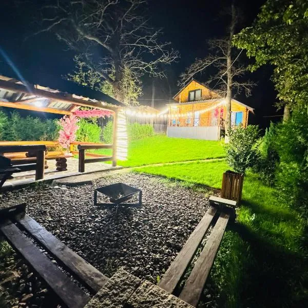 Уютный Деревянный дом в Кикети, hôtel à Kiketʼi